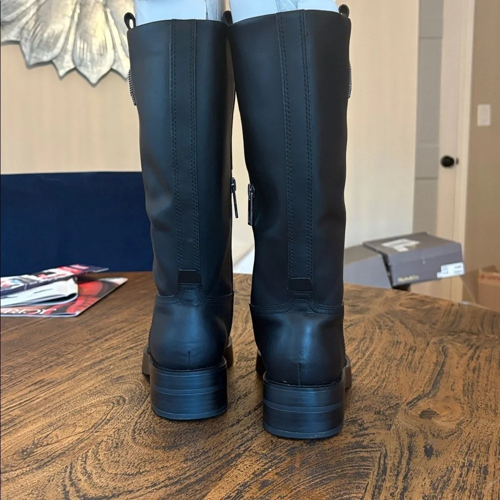 Franco Sarto Black Ankle Boots